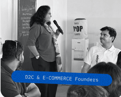 D2C & E-com Founders event banner