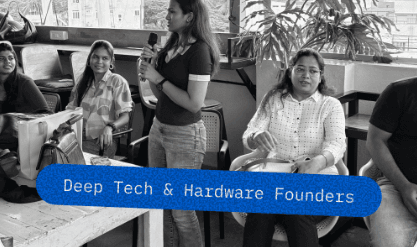 Deep Tech & Hardware Founders event banner
