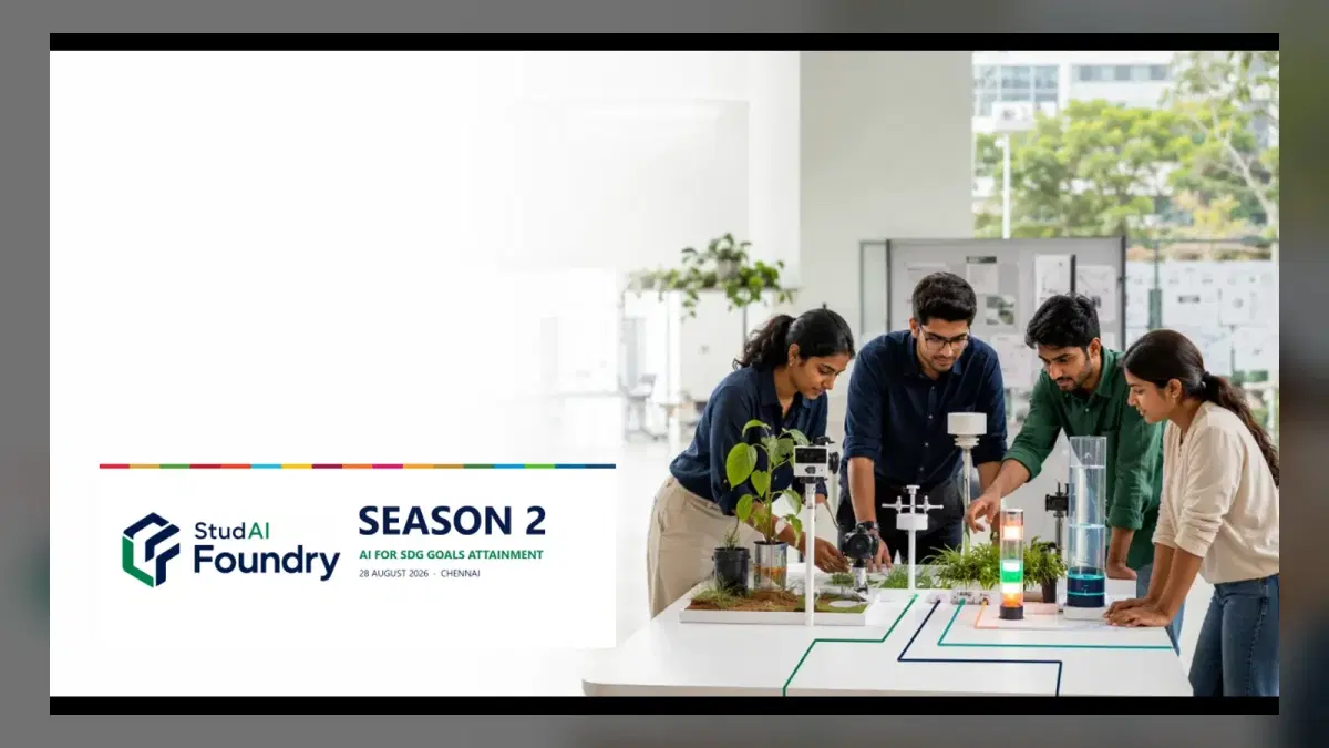 StudAI Foundry Season 2 – Chennai Edition event banner