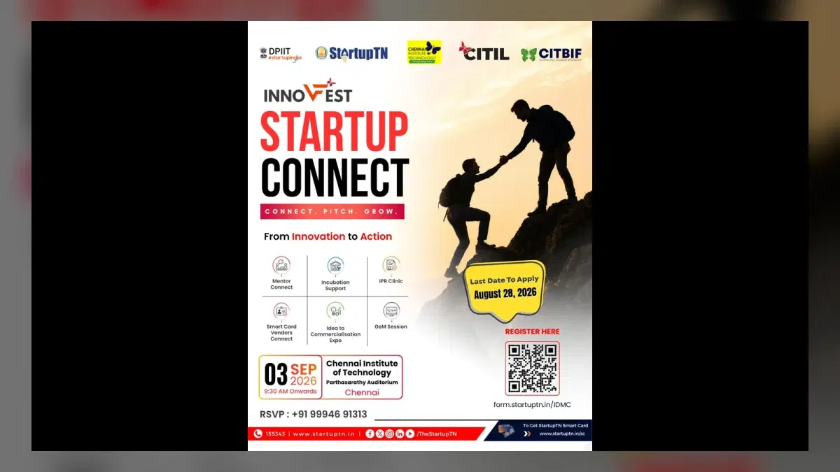 INNOVEST Startup Connect 2026 event banner