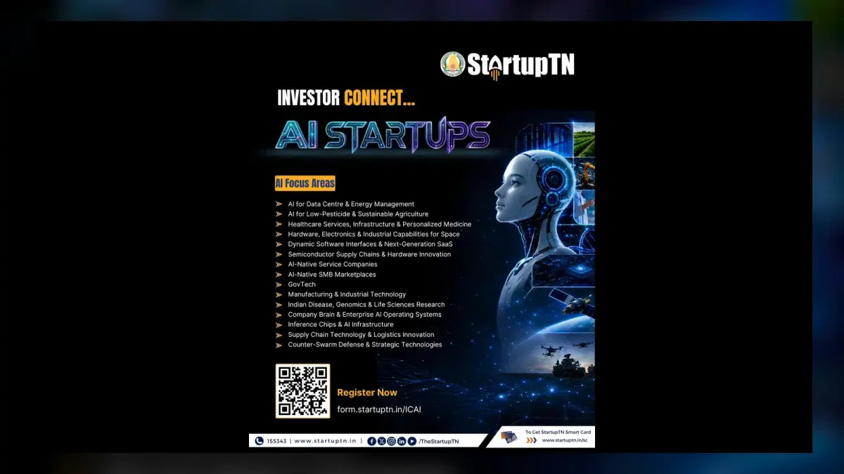 StartupTN AI Startup Showcase / Collaboration Call event banner