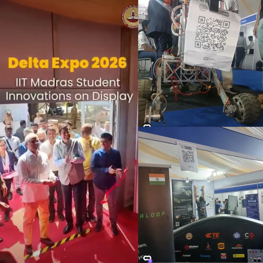 Ments virtual investment at IIT Madras Delta Expo