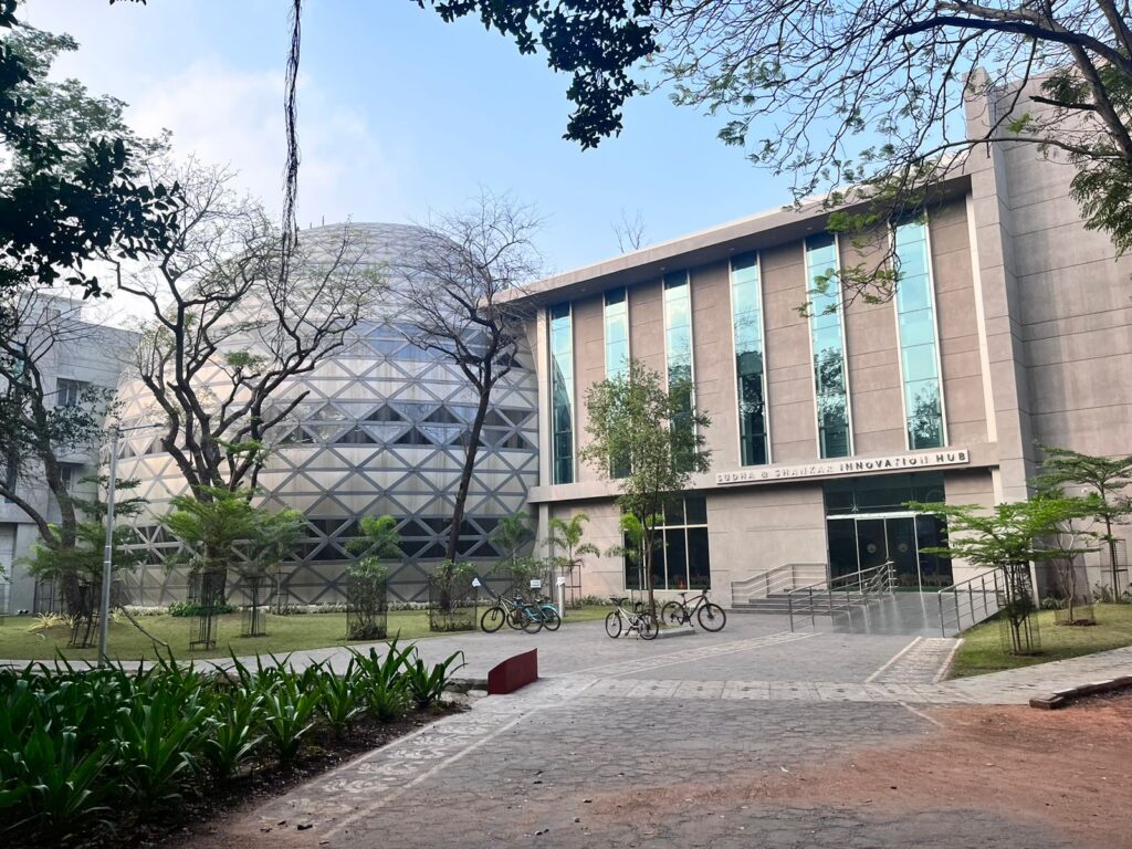 Sudha and Shankar Innovation Hub at IIT Madras, home to the Nirmaan workspace